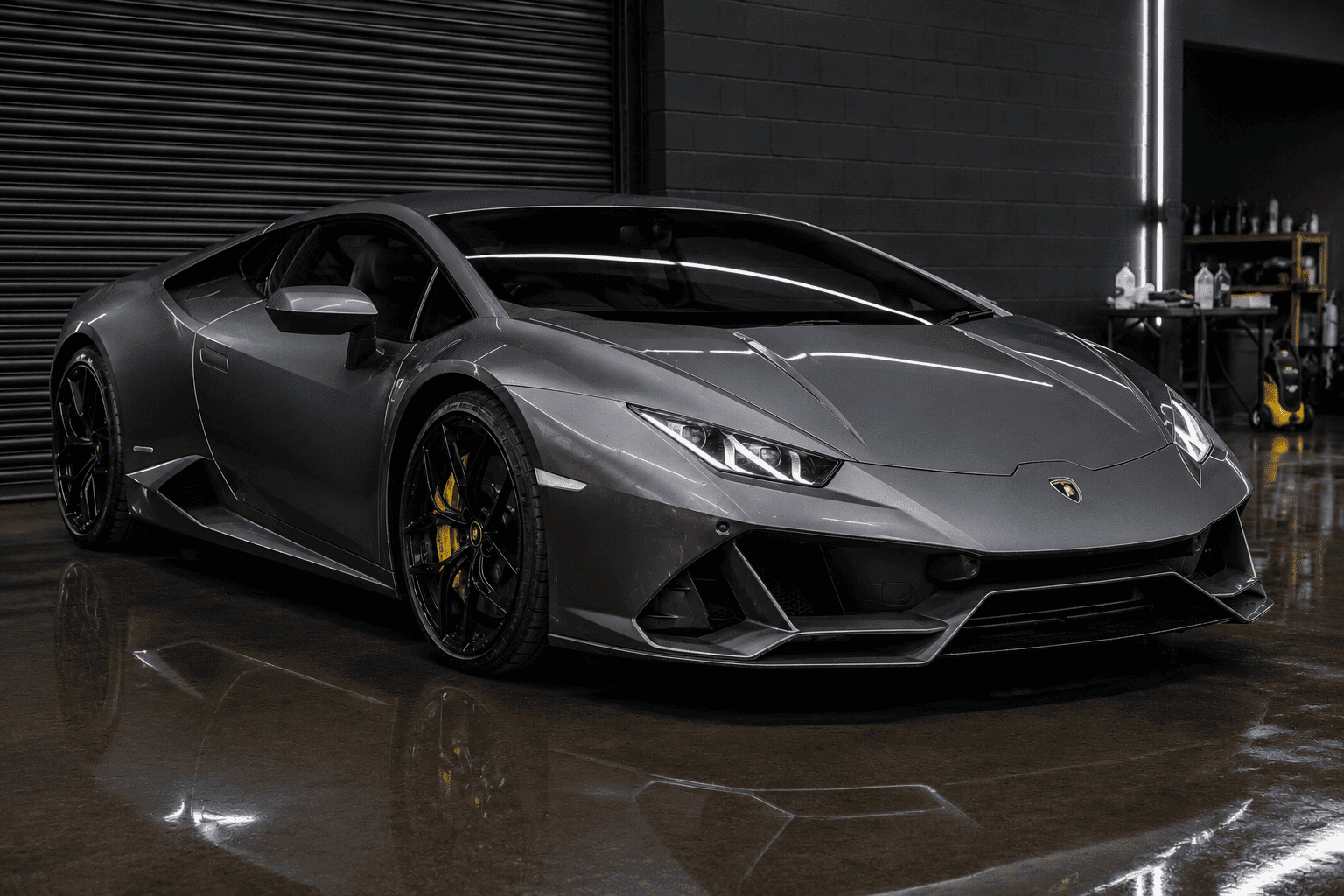 Lamborghini Huracán after detailing