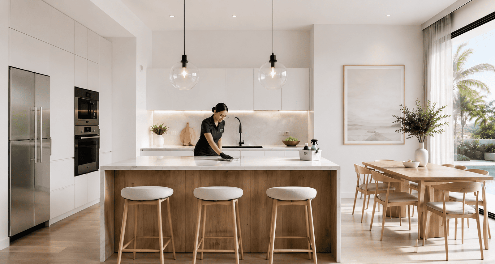 Kitchen clean service