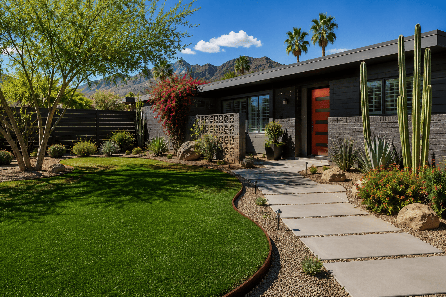 CurbRight lawn project
