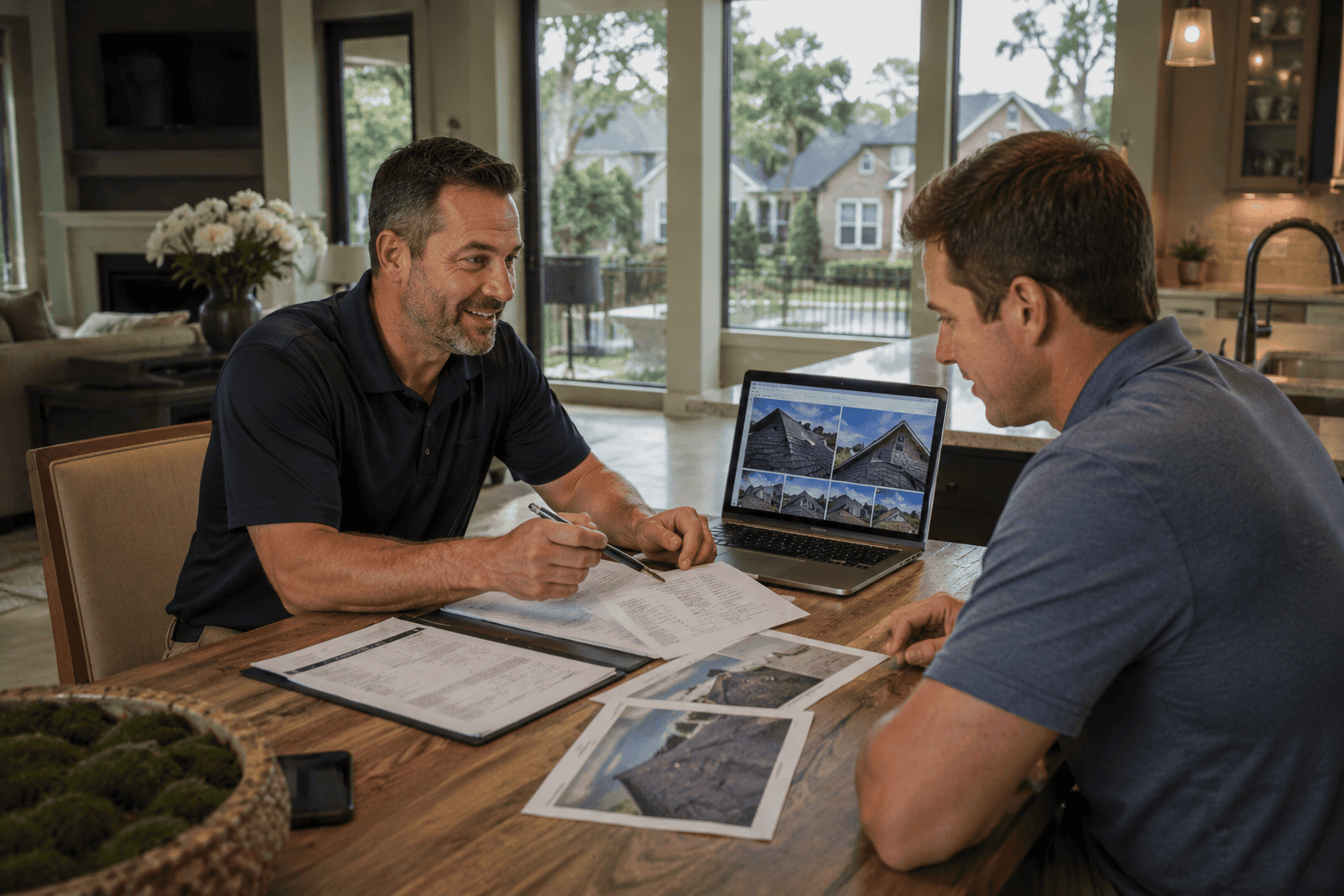 Insurance claim assistance paperwork